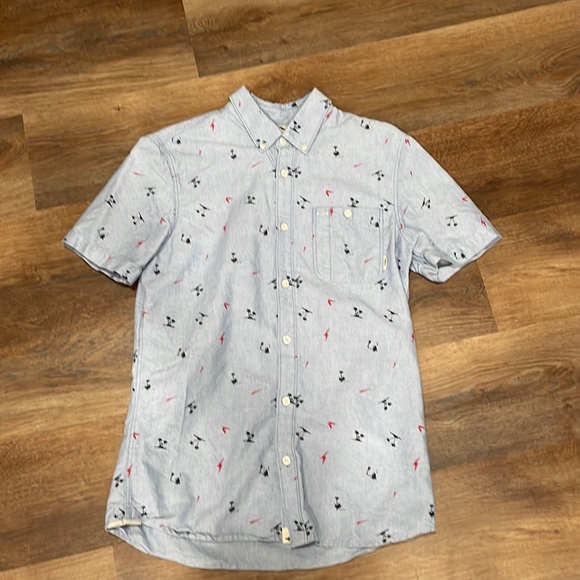 Vans | Short Sleeve Button Down Casual Shirt - S - Picture 2 of 4